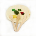 Wholesale eco friendly disposable birch wooden spoon and fork set